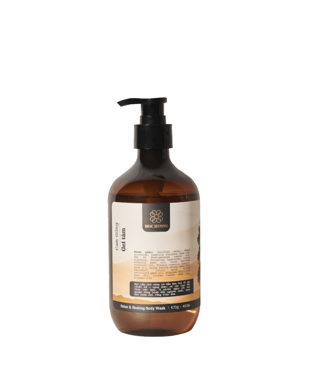 Gel tắm Cam Gừng
